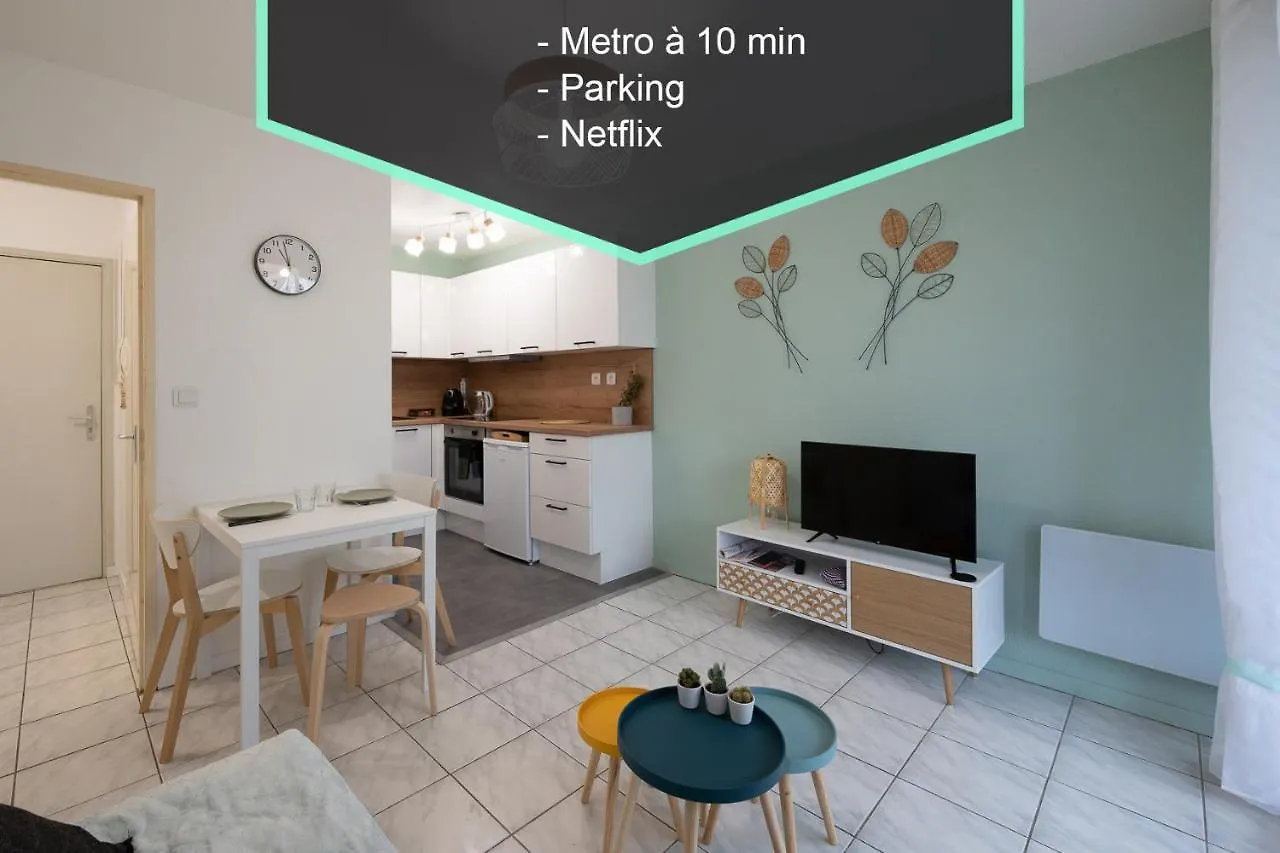 Appartement Le Pastel - Metro/ Centres De Formation-Fac-Thales à Toulouse